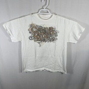 Charlie Daniels Band T-shirt Men’s Large White Outlaw Country Music